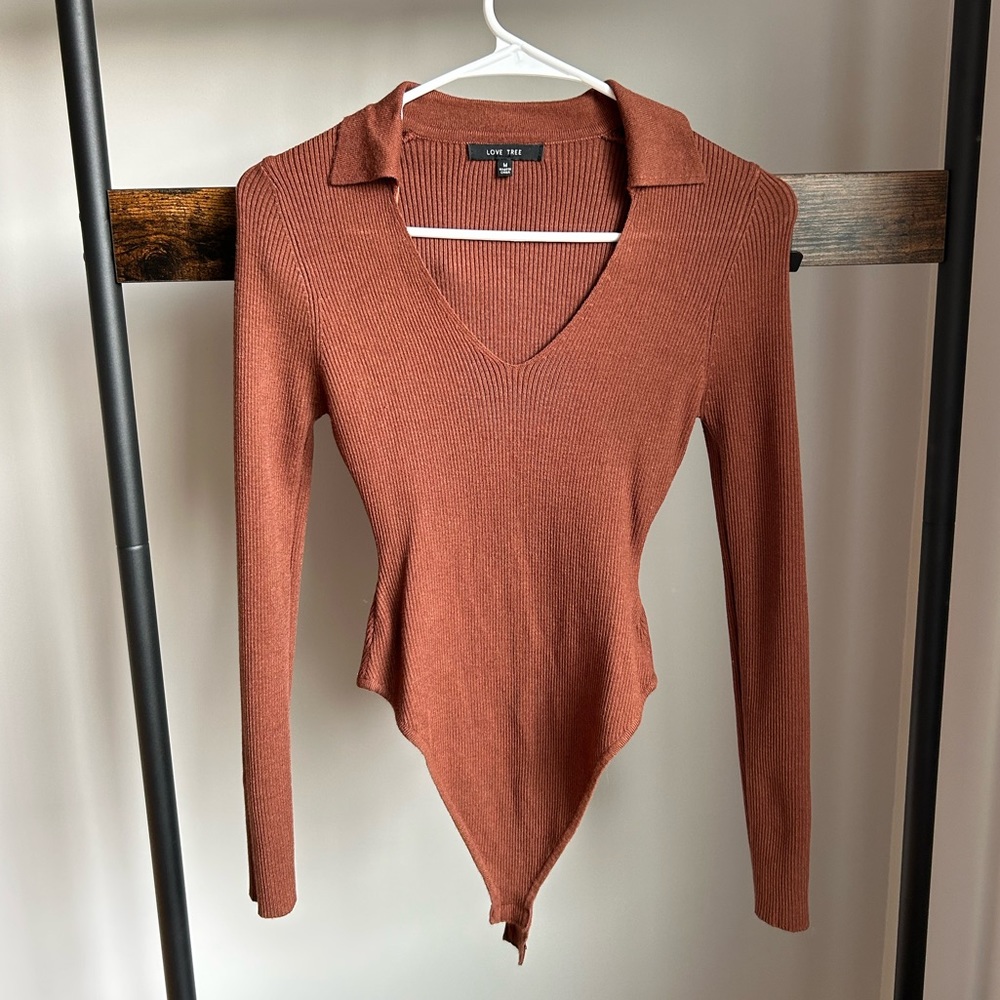 Collared bodysuit